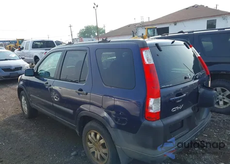 2006 Honda Cr-V Ex из США, поврежденный, VIN SHSRD78816U430279